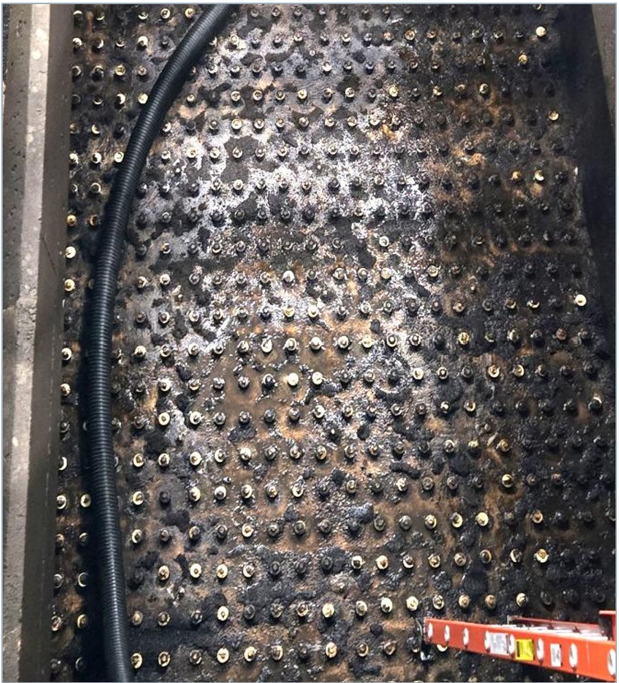 Filter floor before